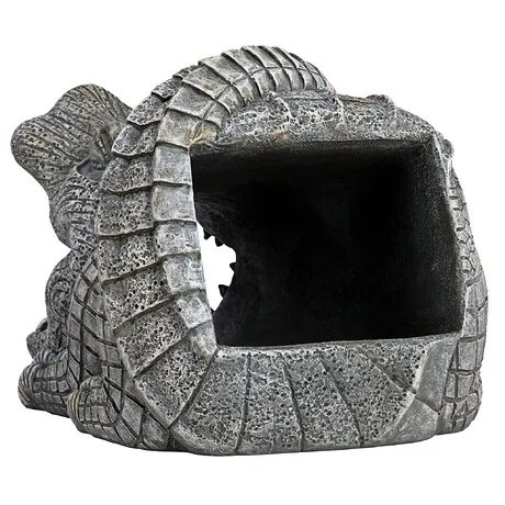 Swamp Alligator Gutter Guardian Downspout Statue