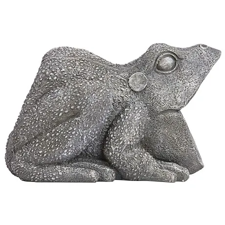 Frog Gutter Guardian Downspout Statue
