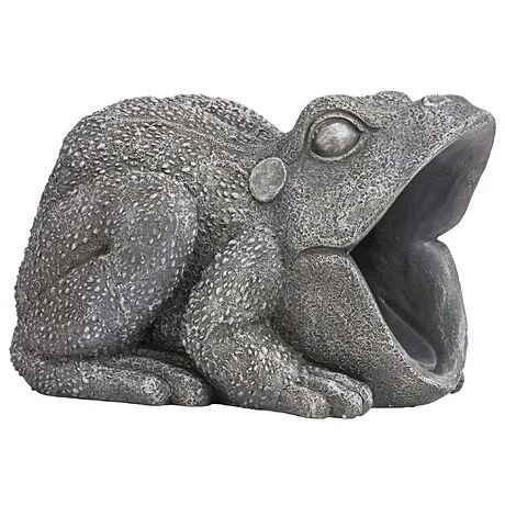 Frog Gutter Guardian Downspout Statue