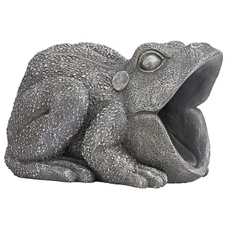 Frog Gutter Guardian Downspout Statue