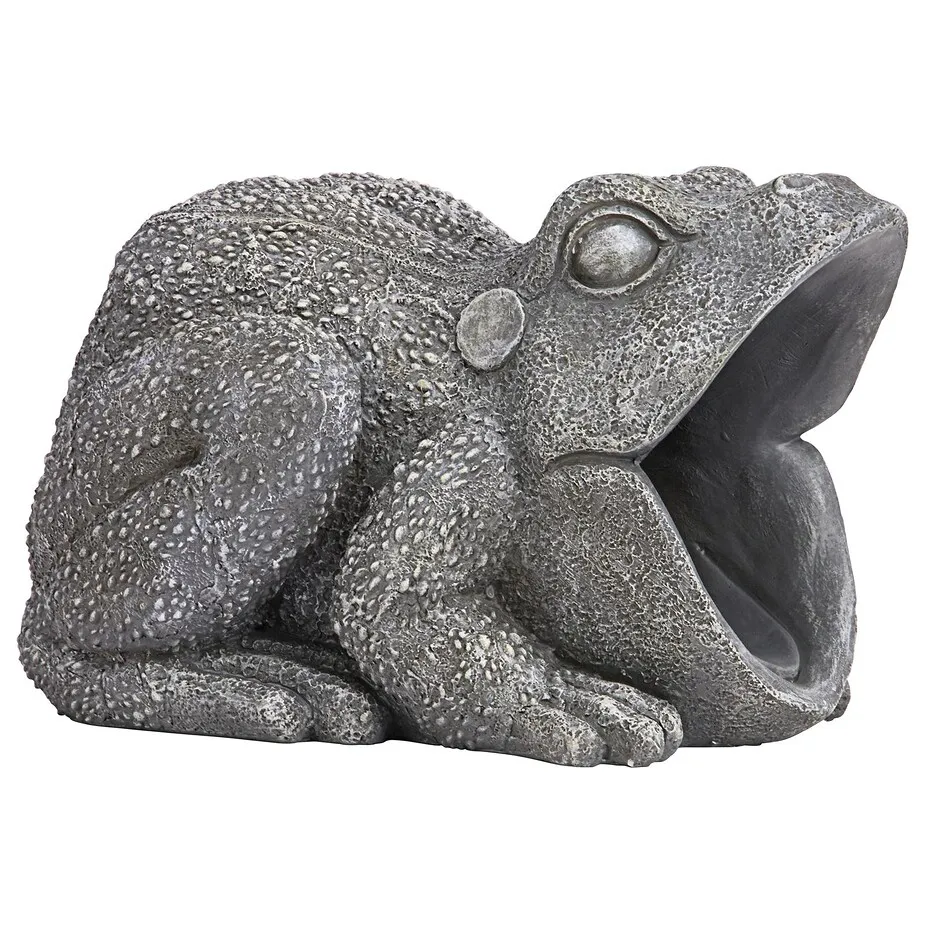 Frog Gutter Guardian Downspout Statue