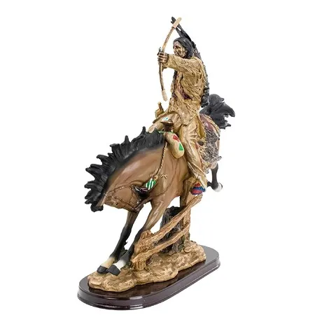 On the Hunt Native American Statue