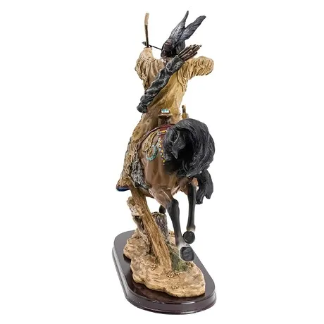 On the Hunt Native American Statue