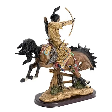 On the Hunt Native American Statue