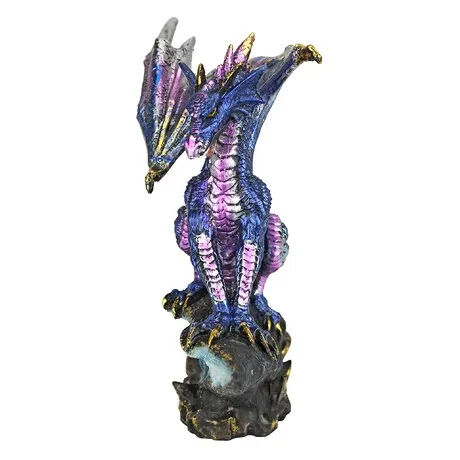 Geode Guardian Gothic Dragon Statue