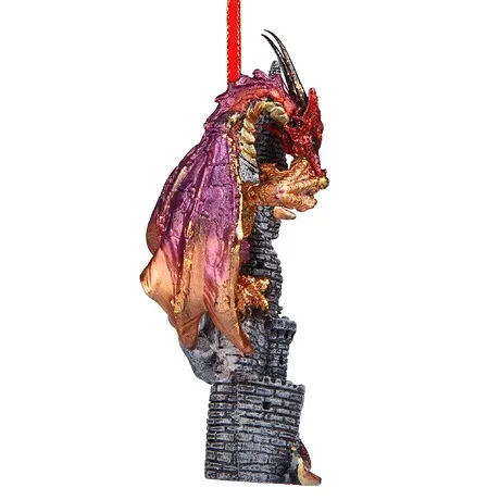 Zanzibar the Gothic Dragon Holiday Ornament: Each