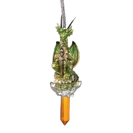 Cicles the Gothic Dragon Collectible Holiday Ornament: Each