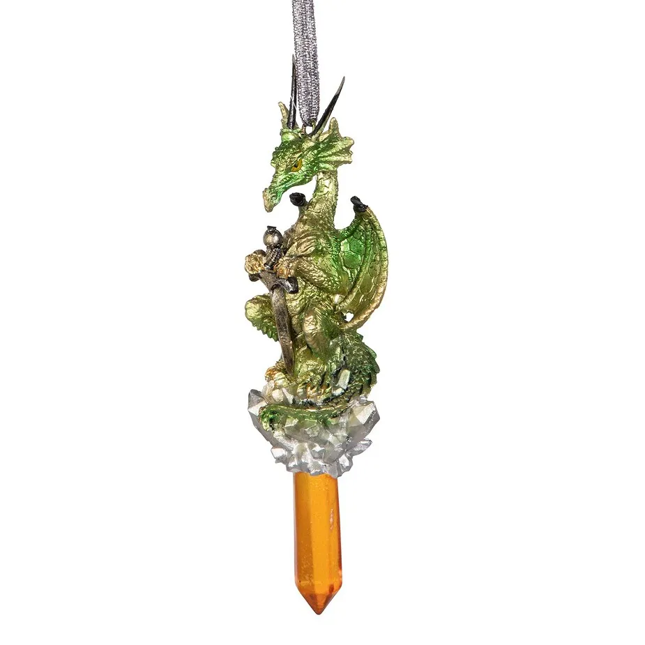 Cicles the Gothic Dragon Collectible Holiday Ornament: Each