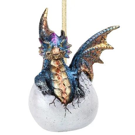 Hard Boiled Dragon Hatchling Holiday Ornament: Each