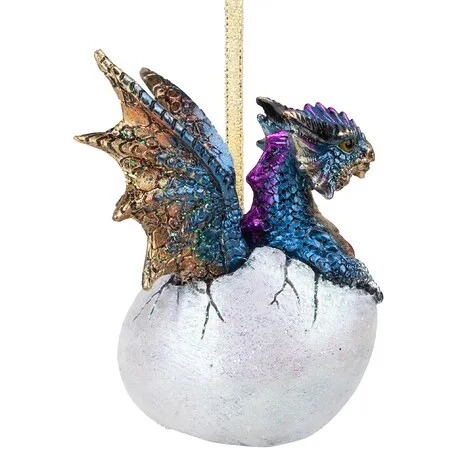 Hard Boiled Dragon Hatchling Holiday Ornament: Each