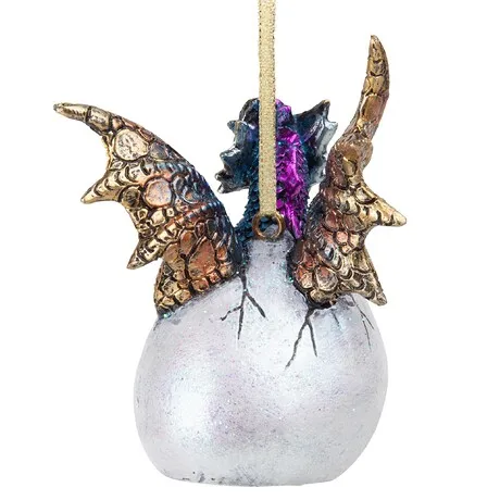 Hard Boiled Dragon Hatchling Holiday Ornament: Each