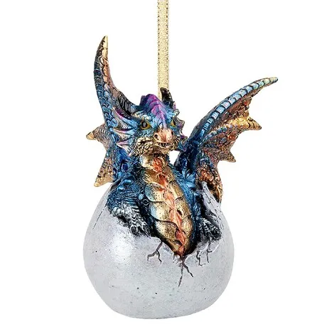 Hard Boiled Dragon Hatchling Holiday Ornament: Each