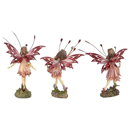 Crosstweed Meadow Victorian Fairy Statue Set