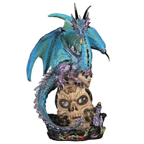 Dragon Assassin Illuminated Statue