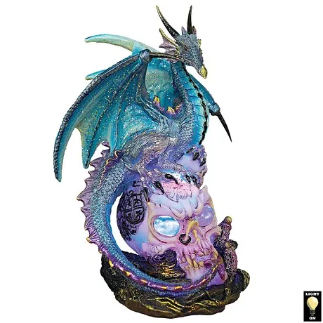 Dragon Assassin Illuminated Statue