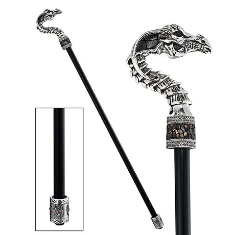 Dragonsthorne Collection: Drakkar, The Dragon Gothic Walking Stick
