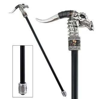 Dragonsthorne Collection: Nebula, The Dragon Gothic Walking Stick