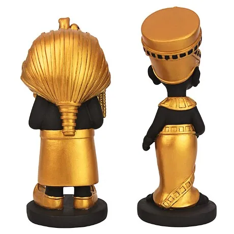 Wee Rulers of the Egyptian Realm Statue Set of Two