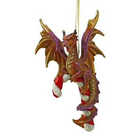 Cane and Abel the Dragon 2017 Holiday Ornament: Each