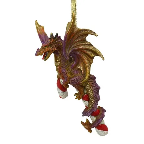 Cane and Abel the Dragon 2017 Holiday Ornament: Each