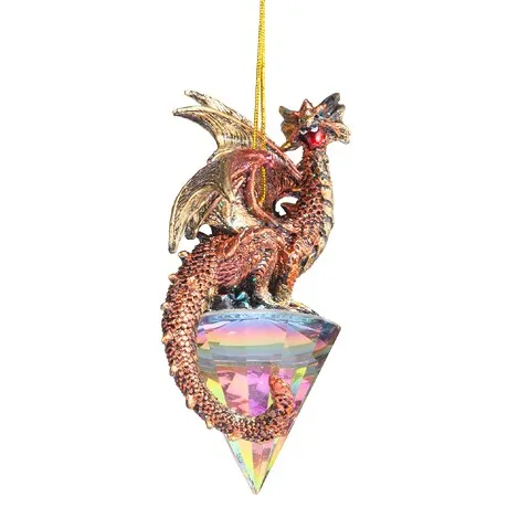 Diamond Dragon 2019 Gothic Holiday Ornament