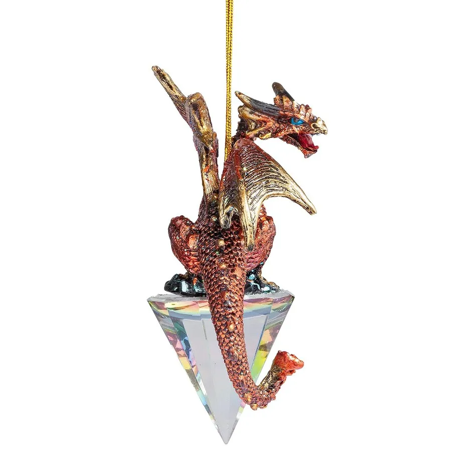 Diamond Dragon 2019 Gothic Holiday Ornament