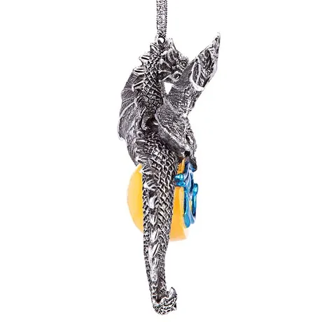 Dragon Defender of the Ancient Amulet 2022 Gothic Christmas Ornament: Each