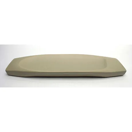 Delsin Hand-Crafted Ceramic, Taupe Dish