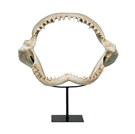 Shark's Jagged Jaws Statue