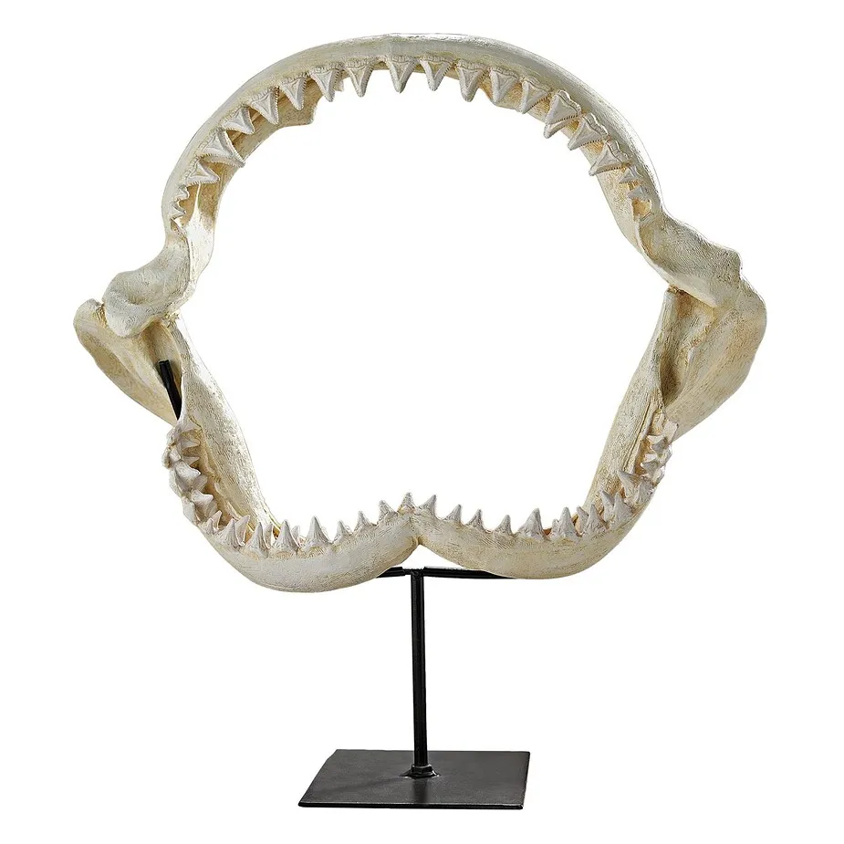 Shark's Jagged Jaws Statue