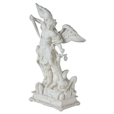 Saint Michael the Archangel Defeating the Devil Statue: Medium