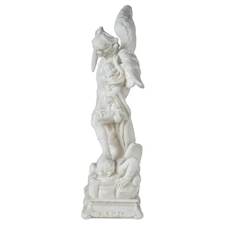Saint Michael the Archangel Defeating the Devil Statue: Medium