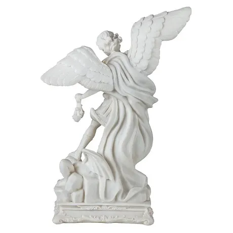Saint Michael the Archangel Defeating the Devil Statue: Medium