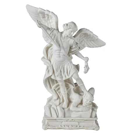 Saint Michael the Archangel Defeating the Devil Statue: Medium