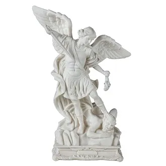 Saint Michael the Archangel Defeating the Devil Statue: Medium