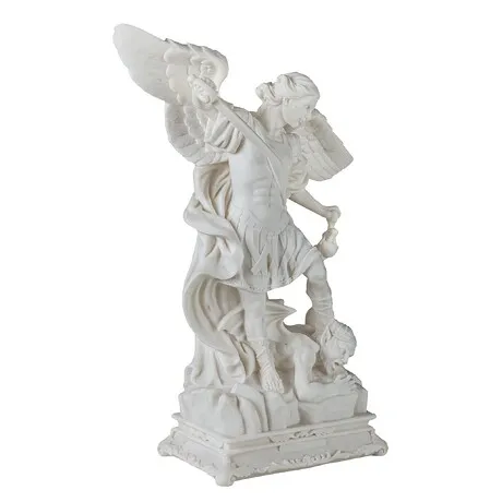 Saint Michael the Archangel Defeating the Devil Statue: Large