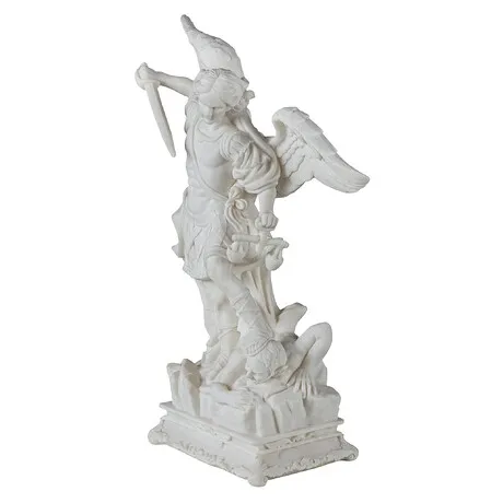 Saint Michael the Archangel Defeating the Devil Statue: Large