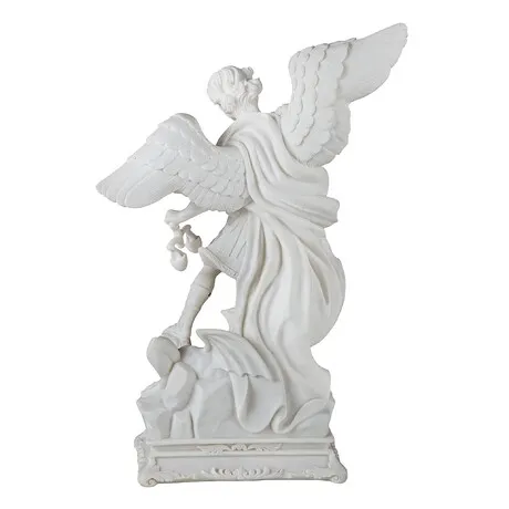 Saint Michael the Archangel Defeating the Devil Statue: Large
