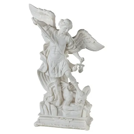 Saint Michael the Archangel Defeating the Devil Statue: Large