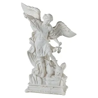 Saint Michael the Archangel Defeating the Devil Statue: Large
