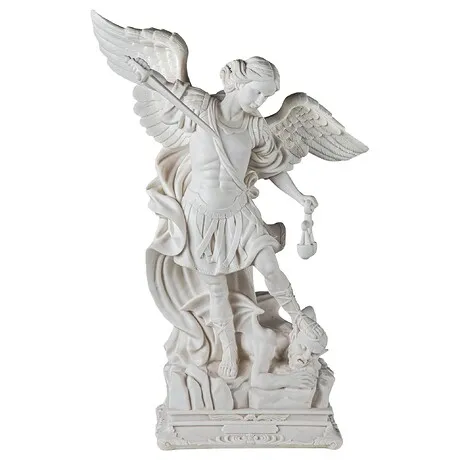 Saint Michael the Archangel Defeating the Devil Statue: Grande