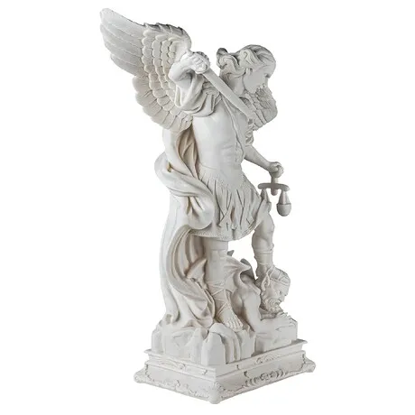 Saint Michael the Archangel Defeating the Devil Statue: Grande