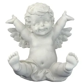 Topsy the Tumbling Cherub Statue