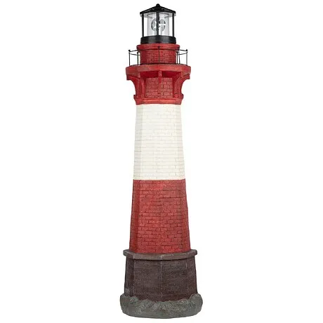 Coastal Shoal Lighthouse Solar Beacon Statue