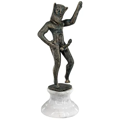 The Historical Pan of Ancient Greece Statue
