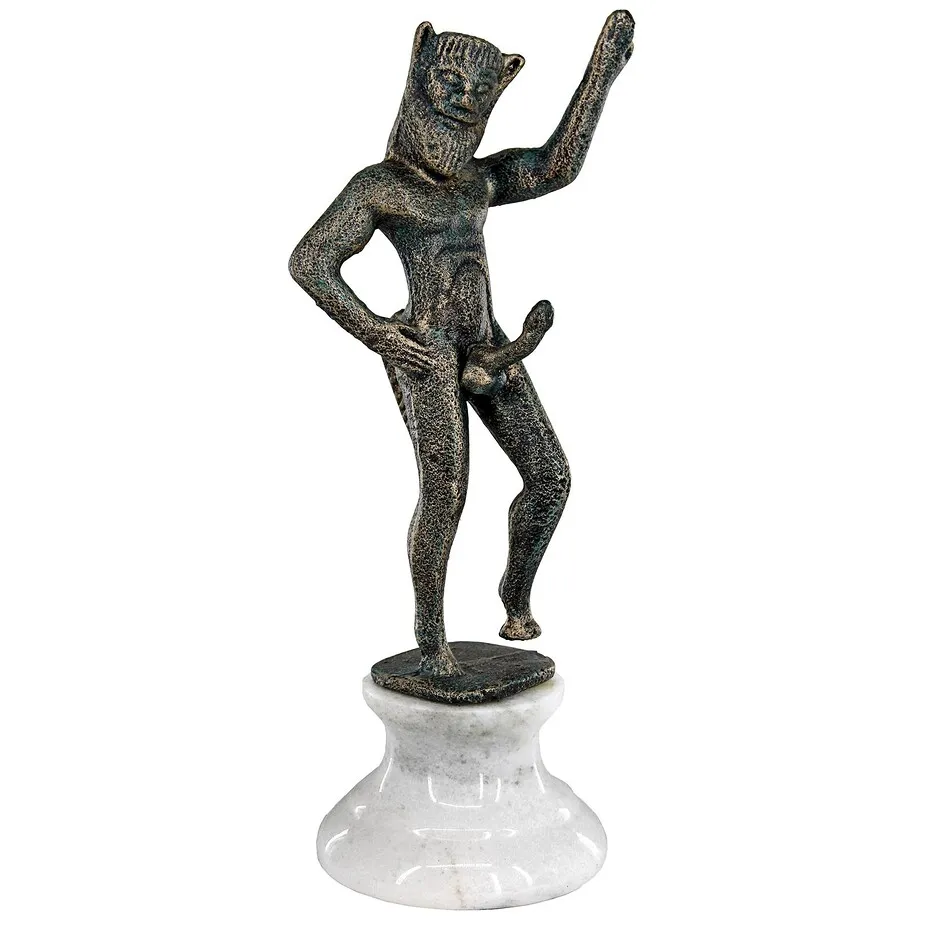 The Historical Pan of Ancient Greece Statue