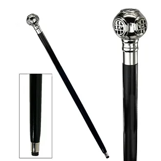 Empress Collection: Deep Sea Diving Helmet Solid Hardwood Walking Stick