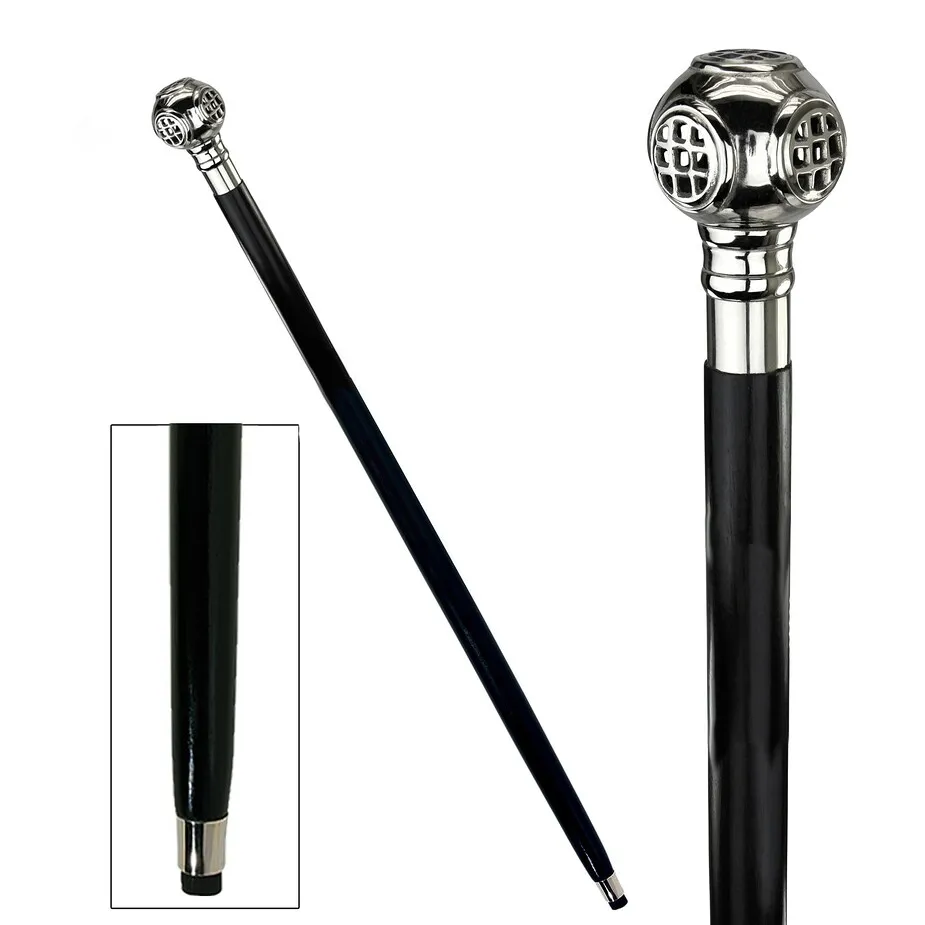Empress Collection: Deep Sea Diving Helmet Solid Hardwood Walking Stick